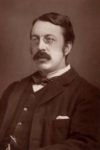 Charles Villiers Stanford (1852-1924) İrlandalı besteci ve müzik eğitimcisi, Dublin'de doğdu. (woodbury tipi) by W. and D. (after) Downey