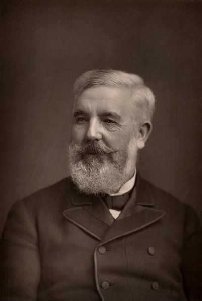 ""Sydney Henry Waterlow (1822-1906) (woodburytype) by W. and D. (after) Downey