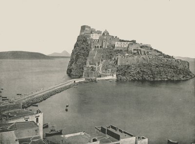 Aragon Kalesi, Ischia, İtalya, 1895. by W and S Ltd