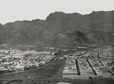 Deve Pazarını gösteren genel görünüm, Aden, 1895. by W and S Ltd