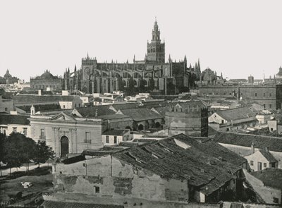 Katedral, Sevilla, İspanya, 1895. by W and S Ltd