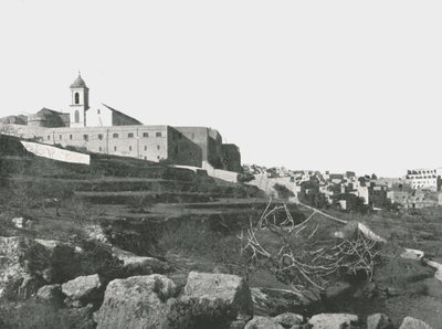 Doğuş Kilisesi, Bethlehem, Filistin, 1895. by W and S Ltd
