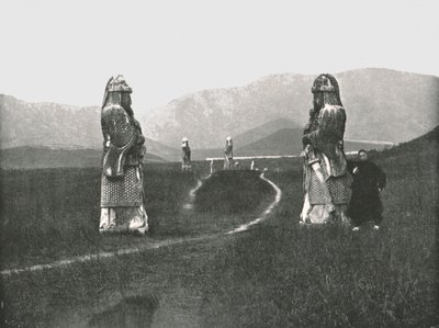 Şehre Yaklaşım, Nankin, Çin, 1895. by W and S Ltd
