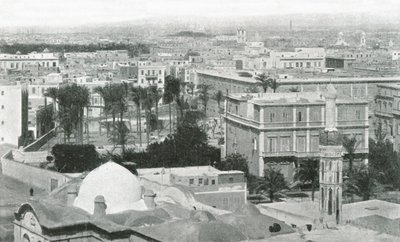 İskenderiye şehrinin görünümü, Mısır, 1895. by W and S Ltd