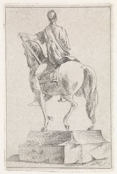 binicilik heykeli by W. van Tuyll