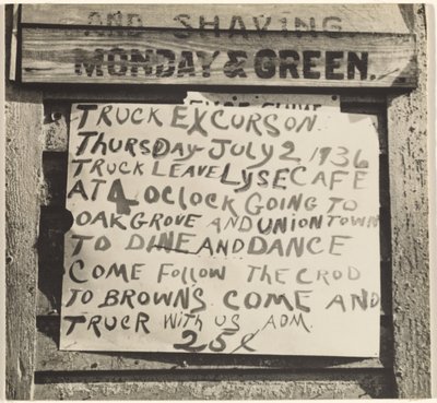 Gezi İşareti by Walker Evans