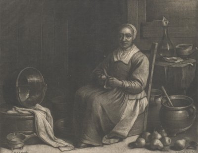 Armut Soyan Kadın, 17. Yüzyılın ortalarında. by Wallerant Vaillant