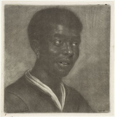 Siyah bir adamın başı, c.1660-70 by Wallerant Vaillant