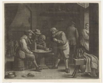 Herbergscène by Wallerant Vaillant
