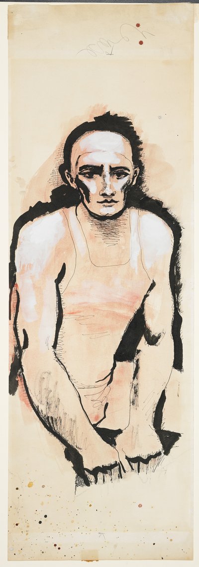 "Roberto" No. 1 için Çalışma by Walt Kuhn