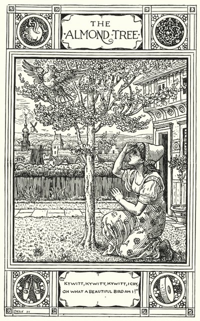 Badem Ağacı (gravür) by Walter (after) Crane