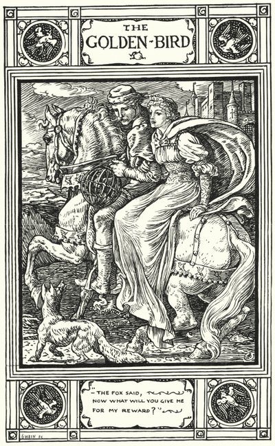 Altın Kuş (gravür) by Walter (after) Crane