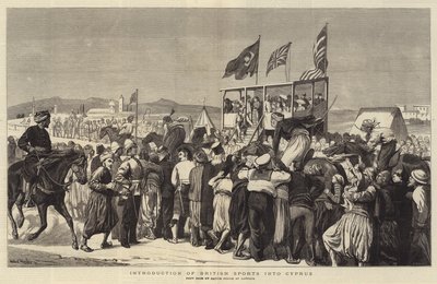 İngiliz Sporunun Kıbrıs'a Girişi by Walter Charles Horsley