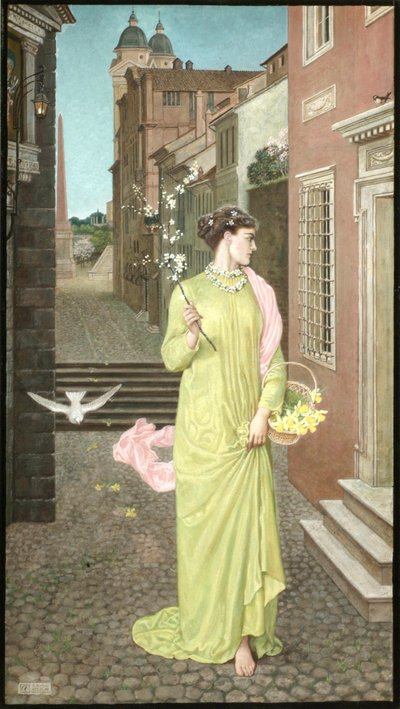 Bir Bahar Müjdecisi by Walter Crane