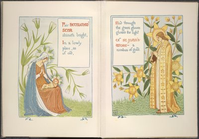 Beytüllahim yıldızı ve sarı kantaron by Walter Crane