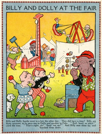 Billy ve Dolly fuarda by Walter Crane