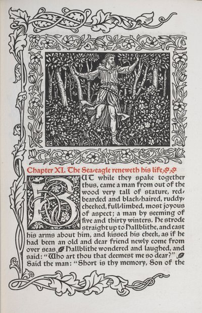 Bölüm XI. Deniz kartalı hayatını tazeler. by Walter Crane
