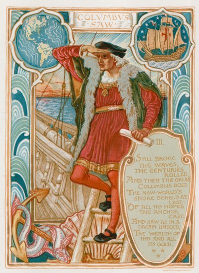ಕೊಲಂಬಸ್ ಸಾ ಟರ್ಕ್ by Walter Crane
