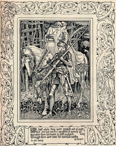 Peri Kraliçesi, c1900 by Walter Crane