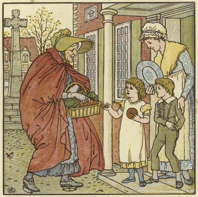 Hot Cross Buns  by Walter Crane