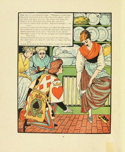 Masal Külkedisi için İllüstrasyon by Walter Crane