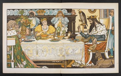 Kurbağa Prens için İllüstrasyon. by Walter Crane