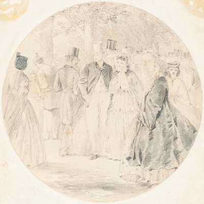 Kensington Bahçeleri [rekto] by Walter Crane