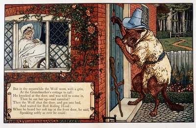 Kırmızı Başlıklı Kız, John Lane, Walter Crane