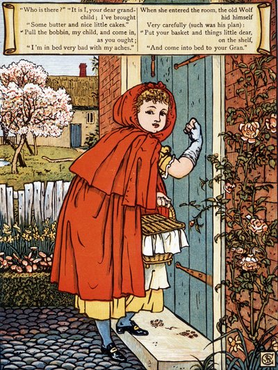 Kırmızı Başlıklı Kız, John Lane, Walter Crane