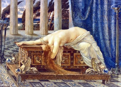 Pandora - Walter Crane tarafından yapılan boyama (1845-1915) by Walter Crane