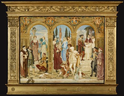 İtalyan Sanatının Apotheosis'i by Walter Crane