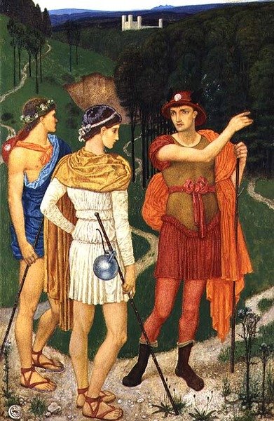 Üç Yol by Walter Crane