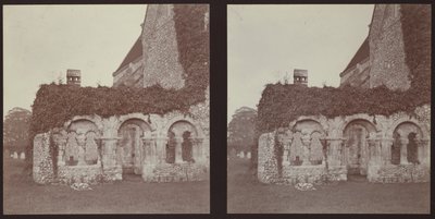Boxgrove Manastırı, Boxgrove, Chichester, Batı Sussex, 1913. by Walter Edward Zehetmayr
