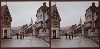 Fore Street, Bira, Doğu Devon, Devon, 1913. by Walter Edward Zehetmayr