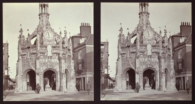 Market Cross, Chichester, Batı Sussex, 1913. by Walter Edward Zehetmayr