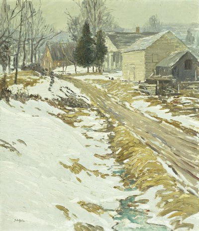 soğuk sabah by Walter Elmer Schofield