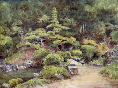 Budist Tapınağı Bahçesi, Kofu by Walter Frederick Roofe Tyndale
