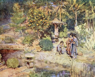 Bir Kış Şenliğinde Altın Balık Avı, Atami by Walter Frederick Roofe Tyndale