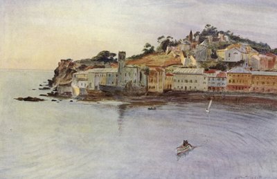 Yarımada, Sestri Levante (renkli taş) by Walter Frederick Roofe Tyndale
