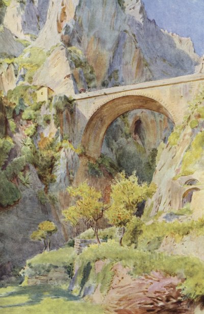 Pont St Louis (renkli taş) by Walter Frederick Roofe Tyndale