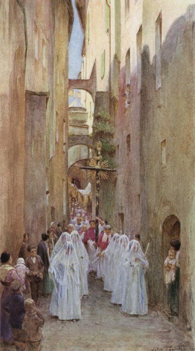 Alayı, San Remo, İtalya by Walter Frederick Roofe Tyndale