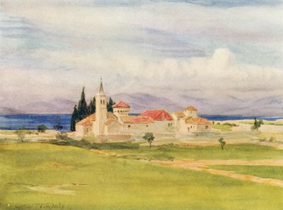 San Francesco, Spalato yakınlarında (renkli litografi) by Walter Frederick Roofe Tyndale