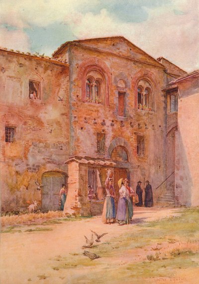 Provost Evi, San Gimignano, c1900 1913 by Walter Frederick Roofe Tyndale