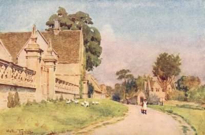 Wessex: Claverton Malikanesi, Bath yakınında (renkli litografi) by Walter Frederick Roofe Tyndale