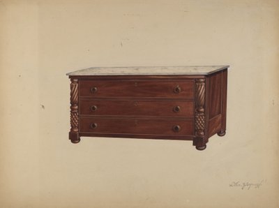 çekmeceli dolap by Walter G. Capuozzo