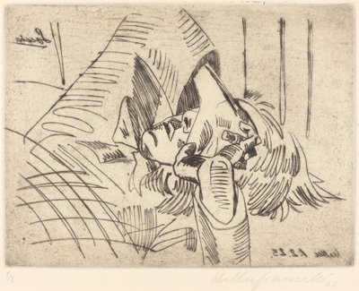 Sonya, 1923. by Walter Gramatte