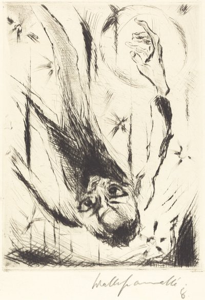 Sonsuzluğa Düşüş, 1918. by Walter Gramatte
