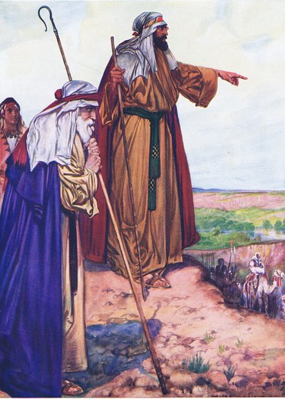 Thomas Nelson tarafından yayınlanan İncil Resimli Kitaptan çok seçenek, c.1950 by Walter Grieve