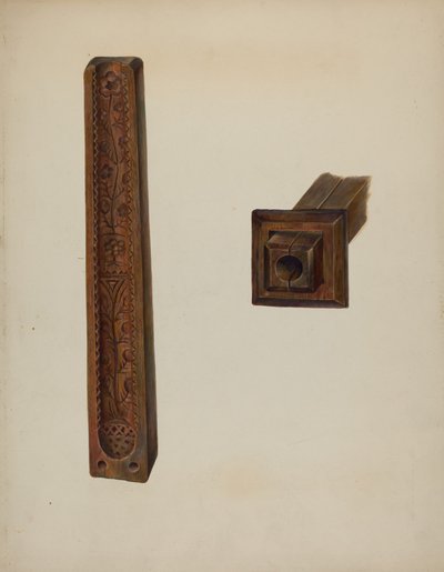 Mum Kalıbı, c. 1939. by Walter Hochstrasser