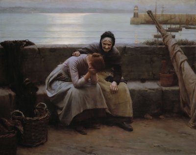 Sabah Asla Akşama Giyilmez Ama Bazı Kalpler Kırıldı, 1894. by Walter Langley